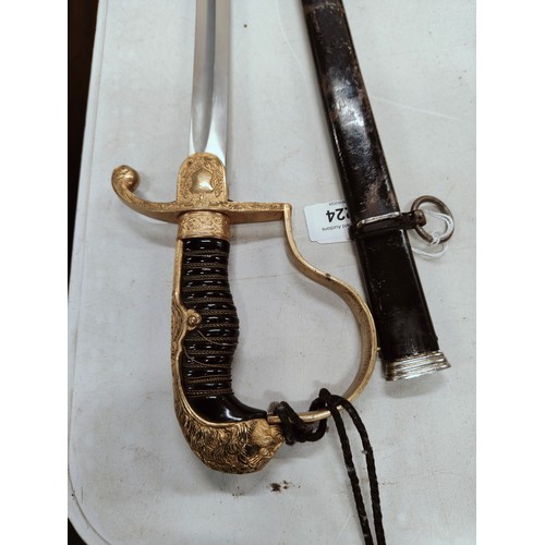 224 - WORLD WAR 1 GERMAN SWORD & SHEATH