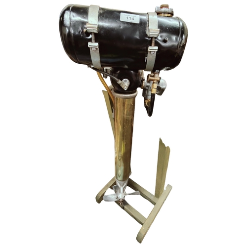 114 - SEAGULL OUTBOARD MOTOR ON STAND