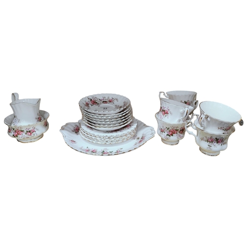 23 - ROYAL ALBERT CHINA TEA SET