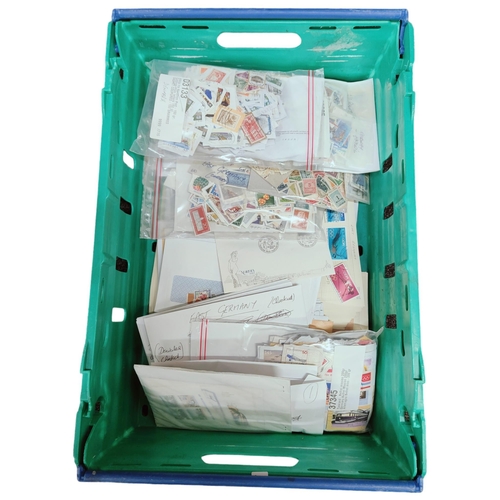 29 - LARGE CRATE OF VARIOUS STAMPS