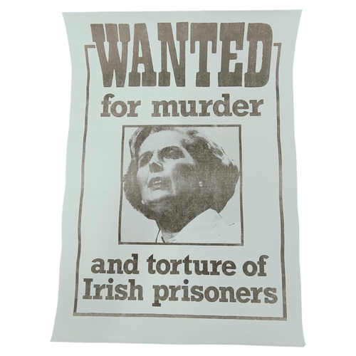 407 - REPUBLICAN PROPAGANDA POSTER - MAGGIE THATCHER 16 