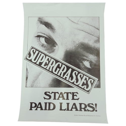 411 - REPUBLICAN PROPAGANDA POSTER - SUPERGRASS 16.5 