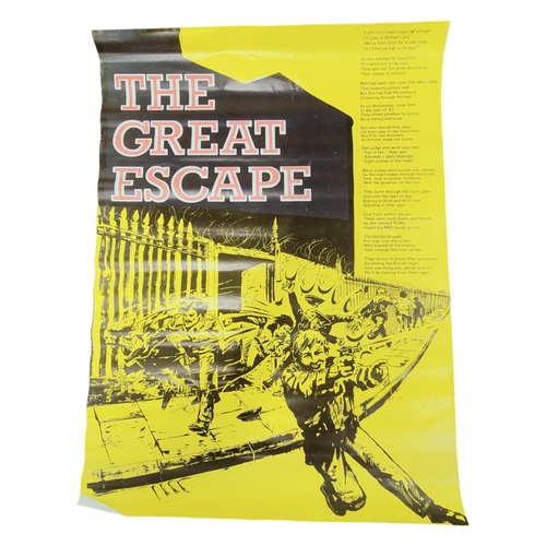 417 - REPUBLICAN PROPAGANDA POSTER - THE GREAT ESCAPE 22.5 