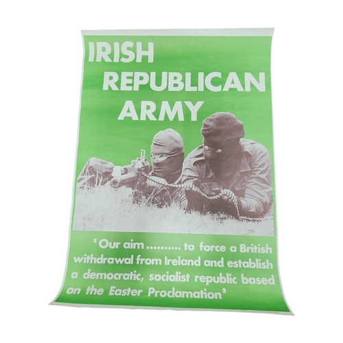 424 - REPUBLICAN PROPAGANDA POSTER - IRISH REPUBLICAN ARMY 23