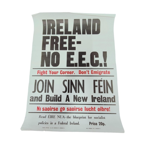 438 - REPUBLICAN PROPAGANDA POSTER - JOIN SINN FEIN 24