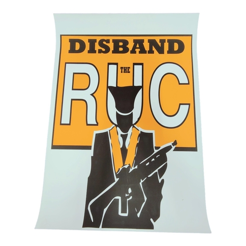 442 - REPUBLICAN PROPAGANDA POSTER - DISBAND THE RUC 24