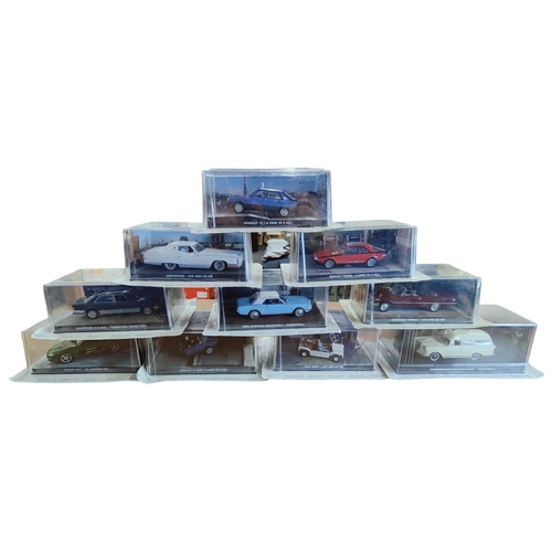 449 - 10 X JAMES BOND MODEL CARS