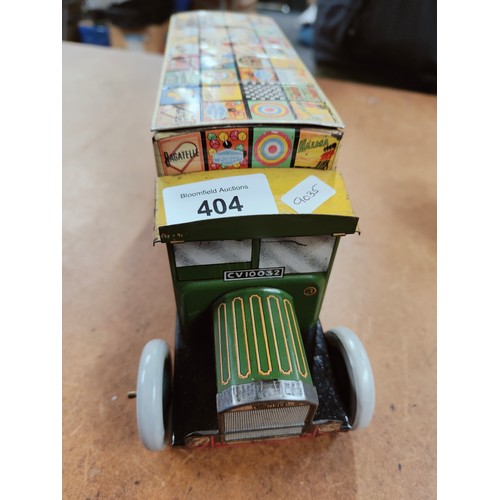 404 - RARE CHAD VALLEY TINPLATE DENNIS GAMES DELIEVERY VAN