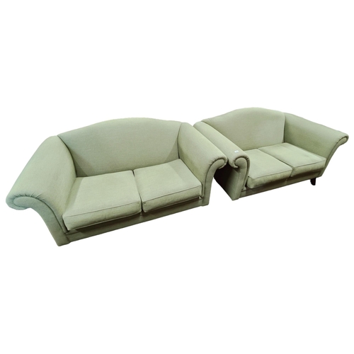 105 - 2 MODERN 2-SEATER SETTEES