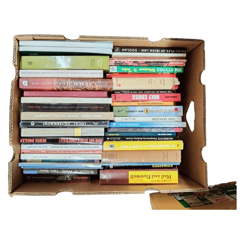 108 - BOX OF IRISH BOOKS