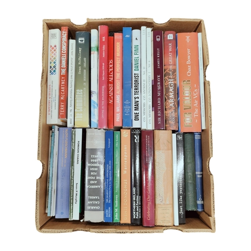 111 - BOX OF IRISH BOOKS