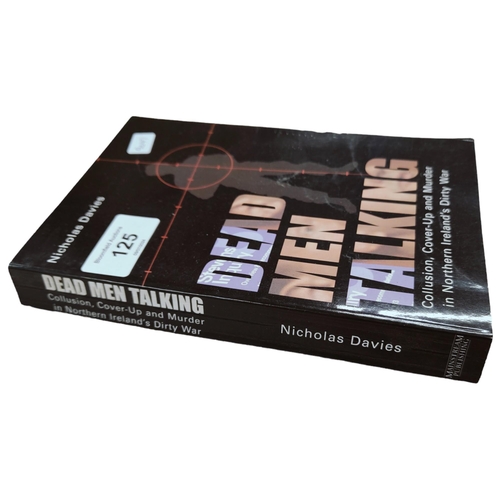 125 - BOOK: DEAD MEN TALKING