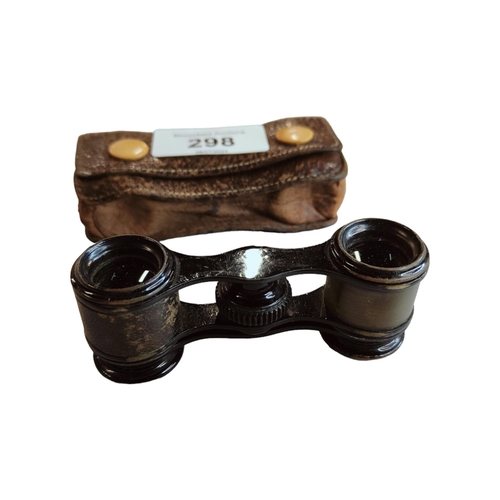 298 - ANTIQUE OPERA BINOCULARS