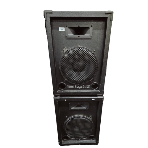 14 - SET OF SPEAKERS