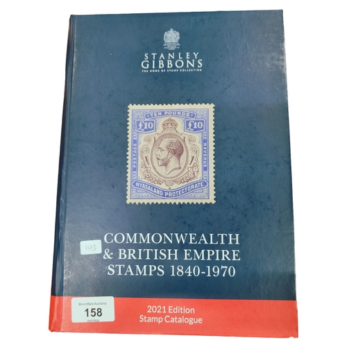 158 - STANLEY GIBBINS 2021 PART 1 STAMP CATALOGUE