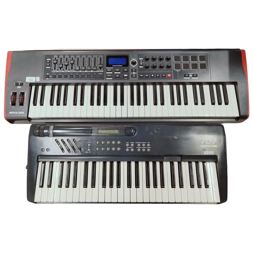 169 - MIDI KEYBOARD AND DIGITAL SYNTHASIZER