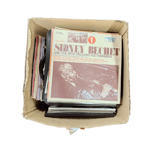 184 - LARGE BOX OF LPs