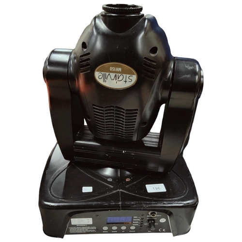 196 - MOVING HEAD DISCO LIGHT