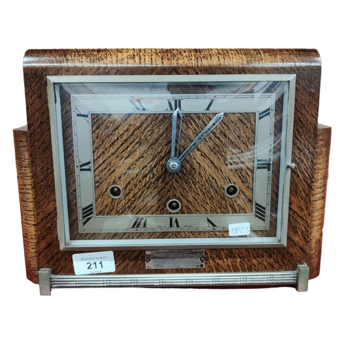 211 - MANTLE CLOCK