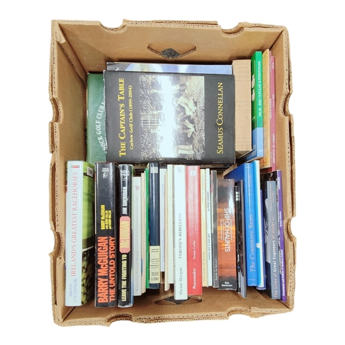 243 - BOX OF IRISH BOOKS