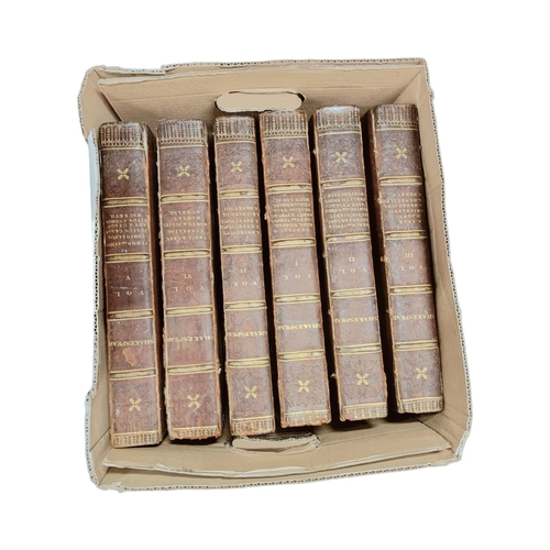 249 - BOX OF BOOKS - SHAKESPEARE 1700's VOLUMES