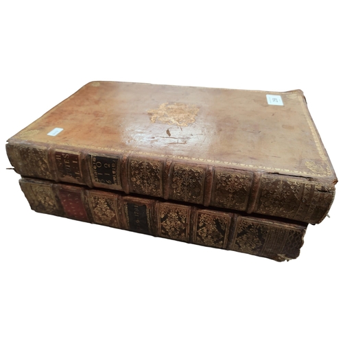 259 - BOOK - 2 ANTIQUE VOLUMES - IRISH STATUTES 1790 - 1791 & 1310 - 1612