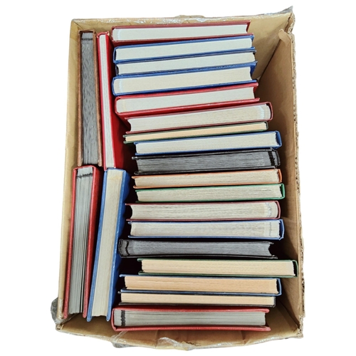 39 - LARGE BOX OF EMPTY STAMP STOCK BOOKS