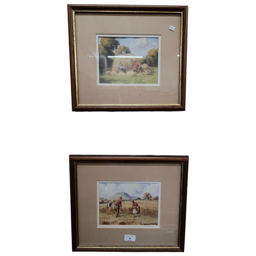 4 - PAIR OF FRAMED CHARLIE MCAULEY PRINTS