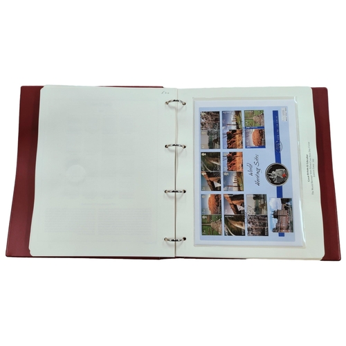 438 - 3 x FOLDERS OF 'THE GREAT BRITAIN' COLLECTION OF FIRST DAY COVERS, STAMPS & COIN COVERS TO INCLUDE S... 