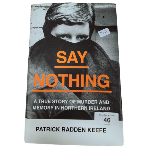 46 - TROUBLES RELATED BOOK: SAY NOTHING