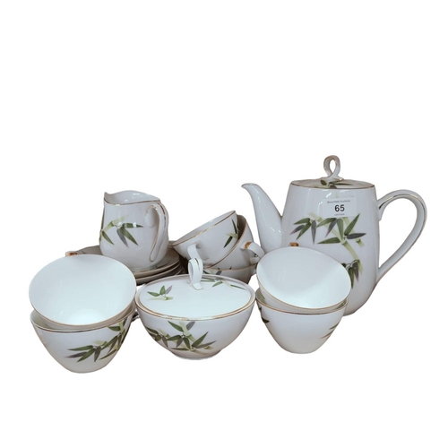 65 - SPRING BAMBOO TEA SET