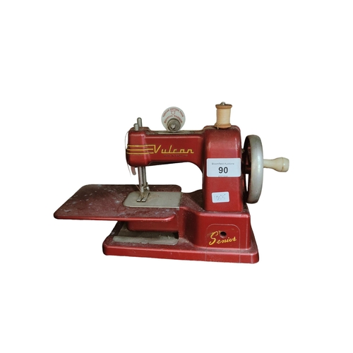 90 - VINTAGE VULCAN SEWING MACHINE