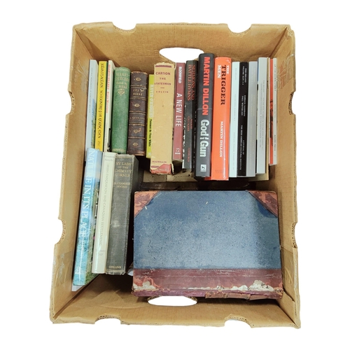 123 - BOX OF IRISH BOOKS