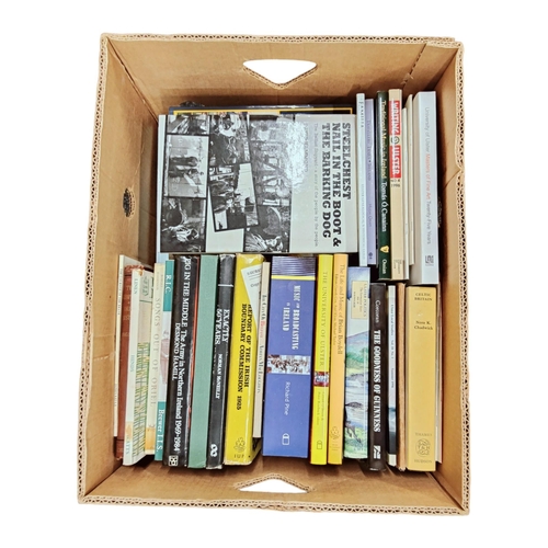 127 - BOX OF IRISH BOOKS