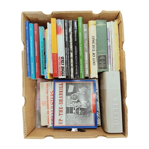 128 - BOX OF IRISH BOOKS