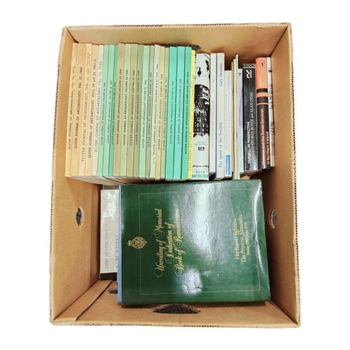 129 - BOX OF IRISH BOOKS