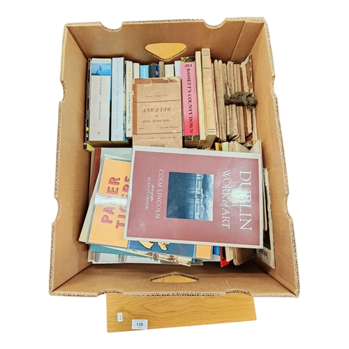 131 - BOX OF IRISH BOOKS