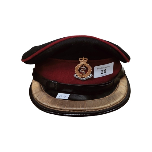 20 - OFFICERS ARMY MEDICAL CORPS CAP