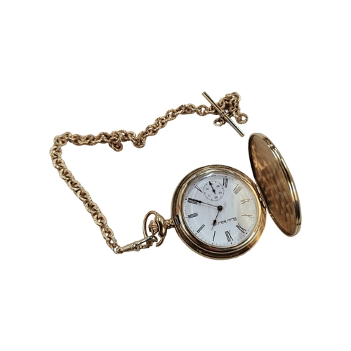 356 - POCKET WATCH ON CHAIN