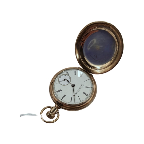 365 - GOLD PLATED ELGIN POCKET WATCH