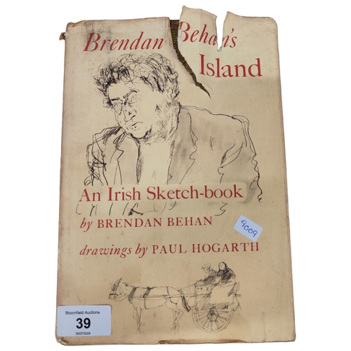 39 - AN IRISH SKETCHBOOK BY BRENDAN BEHAN