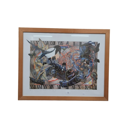 11 - PHILIP BLYTHE - SIGNED LIMITED EDITION PRINT - STARRY KNIGHT