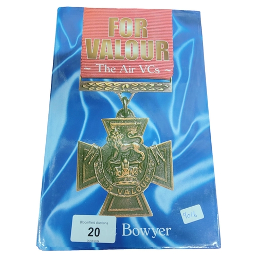 20 - BOOK: FOR VALOUR THE AIR V.C.s