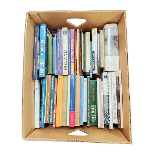 47 - BOX OF IRISH BOOKS