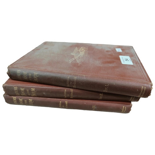 54 - VOLUMES 1, 2 & 3 STEPHENS BOOK ON THE FARM