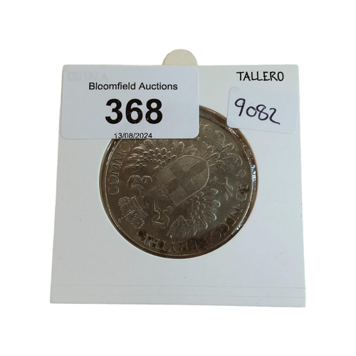 368 - 1918 SILVER TALLERO