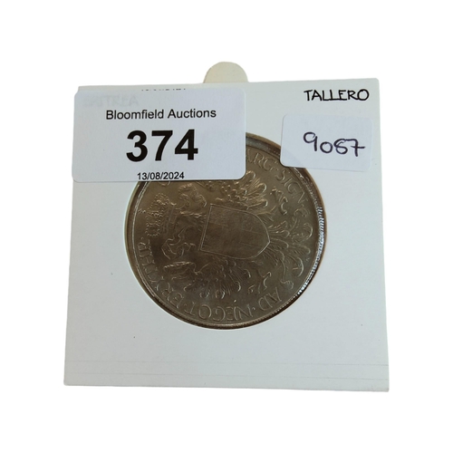 374 - 1918 SILVER TALLERO R