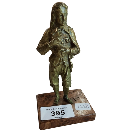 395 - SMALL BRONZE FIGURE