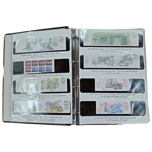 429 - 4 FOLDERS OF STAMPS