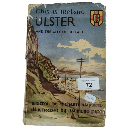 72 - OLD BOOK - ULSTER AND THE CITY OF BELFAST